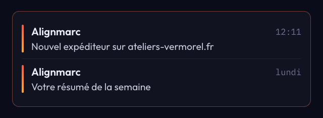 Avec Alignmarc